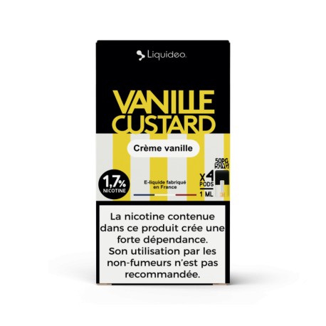 12x Cartouches WPOD VANILLE CUSTARD 1ML