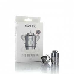 Résistances SMOKTECH Dual Mesh 0.15Ω pour Tank TFV16 Lite (6pcs)