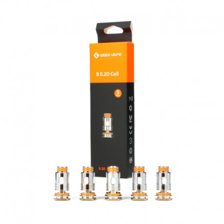 10x Résistances Aegis Boost Coil B series 0.2ohm