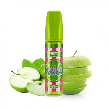 3x Dinner Lady APPLE SOURS 50ML