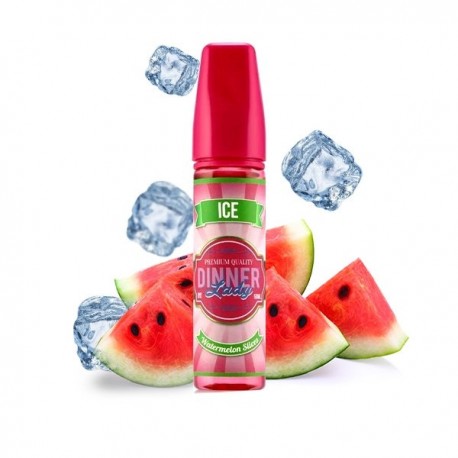 2x Dinner Lady WATERMELON SLICES ICE 50ML