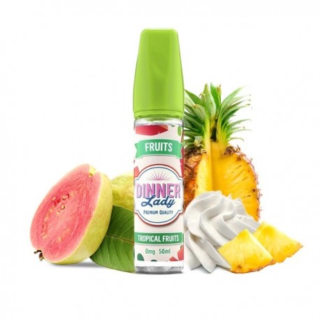 2x Dinner Lady TROPICAL FRUITS 50ML