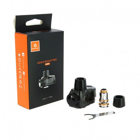 Cartouches Aegis Boost Pro 6ml avec 2 Résistances