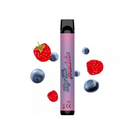 Big Puff Myrtille framboise 600 puffs