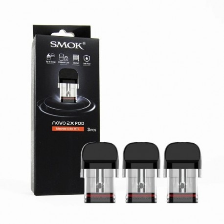 Cartouches Novo 2 X Meshed 0.9ohm MTL (3pcs)