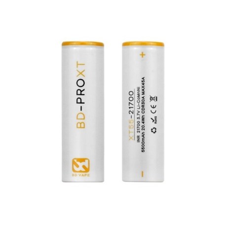 2x Accu High-End BD-PRO XT55 21700 5500mAh