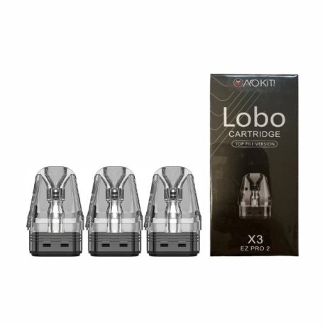 Cartouches Lobo 0.6ohm 2ml (3pcs)