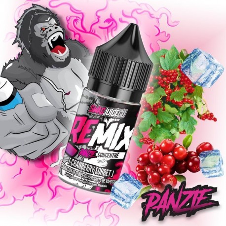 4x Concentré SWAG JUICE PANZIE CRANBERRY SORBET 50ML